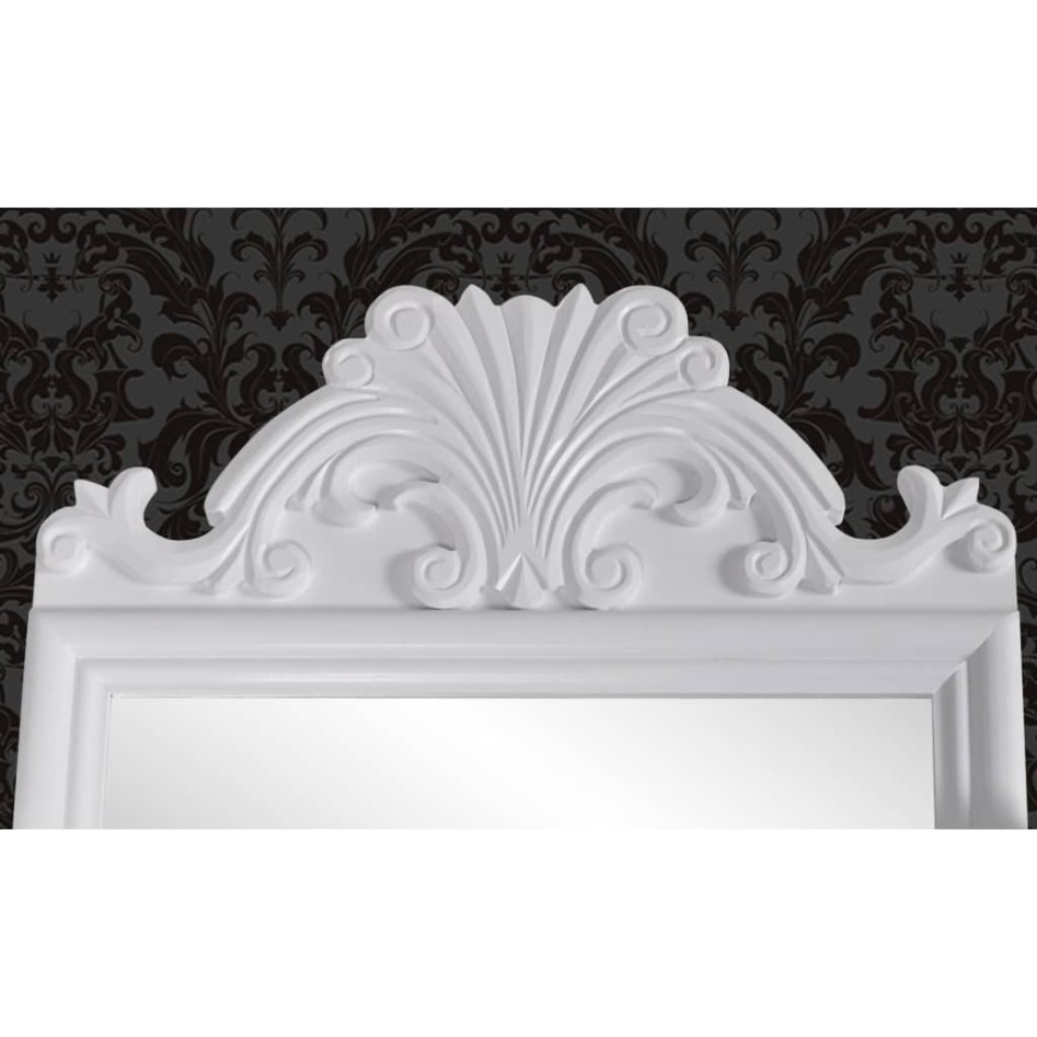 Tocador con espejo abatible rectangular de