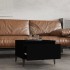 Mesas auxiliares 2 uds madera contrachapada negro 50x46x35