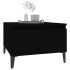 Mesas auxiliares 2 uds madera contrachapada negro 50x46x35