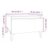 Mesas auxiliares 2 uds madera contrachapada negro 50x46x35