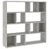 Estantería/divisor de espacios gris hormigón 105x24x102