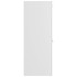 Armario de baño madera contrachapada blanco brillo 30x30x80