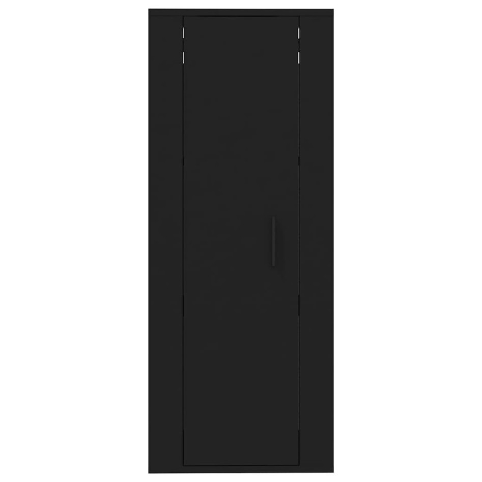 Mueble para TV de pared negro 40x34,5x100