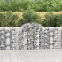Cesta gaviones forma arco hierro galvanizado 200x50x100/120