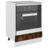 Armario de horno madera ingeniería roble ahumado 60x46x81,5