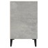 Aparador de madera de ingeniería gris hormigón 100x36x60