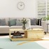 Mesa de centro de madera maciza de abeto 110x50x33,5