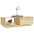 Mesa de centro de madera maciza de abeto 110x50x33,5
