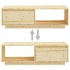 Mesa de centro de madera maciza de abeto 110x50x33,5
