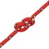 Cuerda de barco polipropileno rojo 14 mm 100