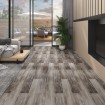 Lamas de suelo autoadhesivas PVC marrón madera mate 5,02m² 2mm