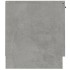 Mueble de TV madera contrachapada gris hormigón 140x35x40
