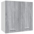 Armario colgante madera ingeniería gris Sonoma 60x31x60