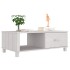 Mesa de centro HAMAR madera maciza de pino blanco 100x55x35