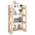 Estantería/divisor de espacios madera maciza pino 80x35x125