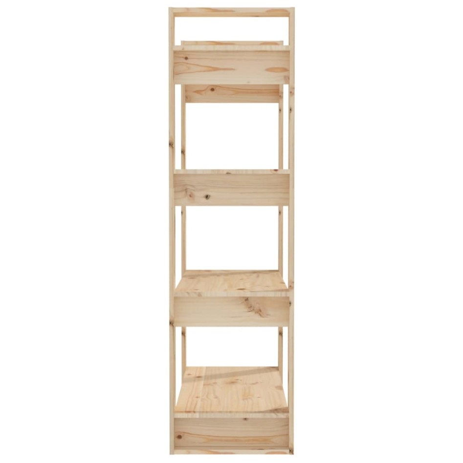 Estantería/divisor de espacios madera maciza pino 80x35x125