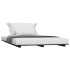Estructura de cama madera maciza de pino negro 150x200