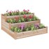Jardinera arriate madera maciza abeto 120x120x56