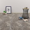 Lamas para suelo autoadhesivas PVC mármol negro 5,11 m²