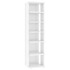 Muebles zapateros 2 unidades blanco brillante 27,5x27x102