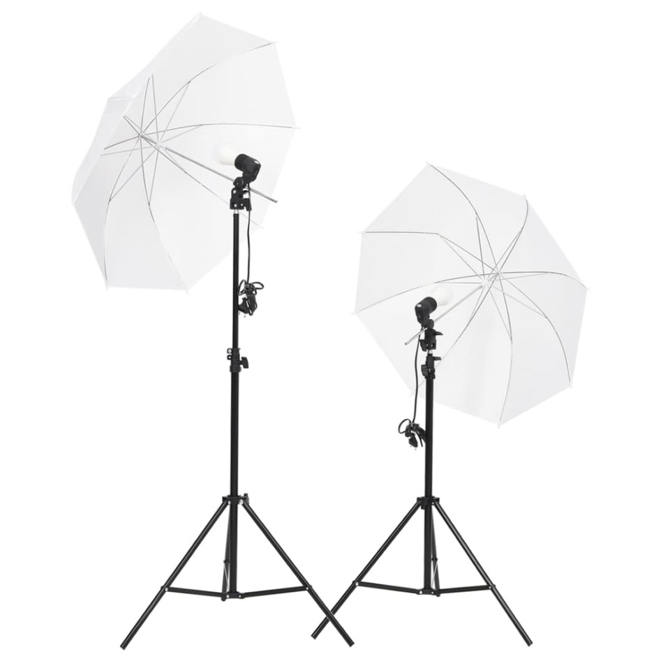 Kit iluminación de estudio fotográfico con trípodes y