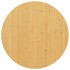 Tablero de mesa de bambú Ø60x4