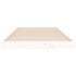 Estructura de cama madera maciza de pino blanco 90x200