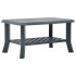 Mesa de centro de plástico verde 90x60x46