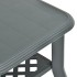 Mesa de centro de plástico verde 90x60x46