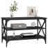 Mueble para TV madera contrachapada negro 80x40x50
