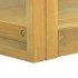 Armario de baño de pared madera maciza de teca 60x45x35