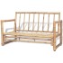 Set de muebles de jardín 4 piezas y cojines