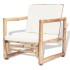 Set de muebles de jardín 4 piezas y cojines