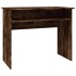 Escritorio madera contrachapada color roble ahumado 90x50x74