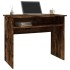 Escritorio madera contrachapada color roble ahumado 90x50x74