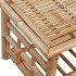 Set de muebles de jardín 4 piezas y cojines