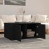Mesa de centro madera contrachapada negro 80x50x36