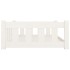 Cama para perros madera maciza de pino blanco 95,5x65,5x28