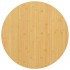 Tablero de mesa de bambú Ø80x2,5