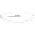 Tablero de mesa de bambú Ø80x2,5