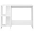 Escritorio notebook madera contrachapada blanco 102,5x35x75