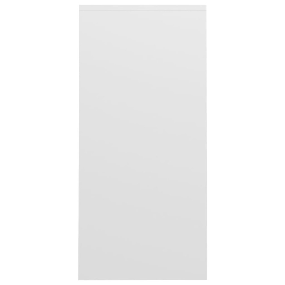 Escritorio notebook madera contrachapada blanco 102,5x35x75