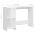 Escritorio notebook madera contrachapada blanco 102,5x35x75