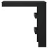Mesa de bar de pared madera contrachapada negro
