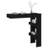 Mesa de bar de pared madera contrachapada negro