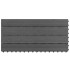 Baldosas 6 unidades WPC gris 1m² 60x30