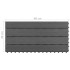Baldosas 6 unidades WPC gris 1m² 60x30