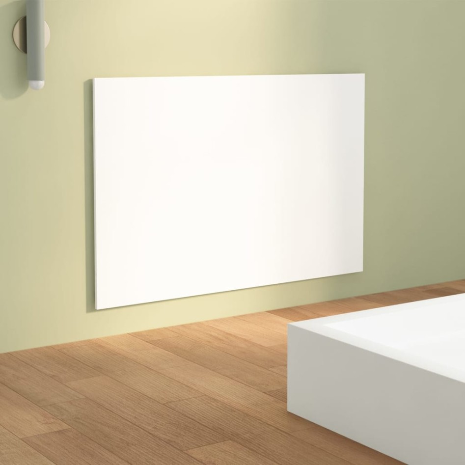 Cabecero de cama madera contrachapada blanco 120x1,5x80