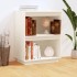 Mesa consola de madera maciza de pino blanco 60x34x75
