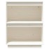 Mesa consola de madera maciza de pino blanco 60x34x75